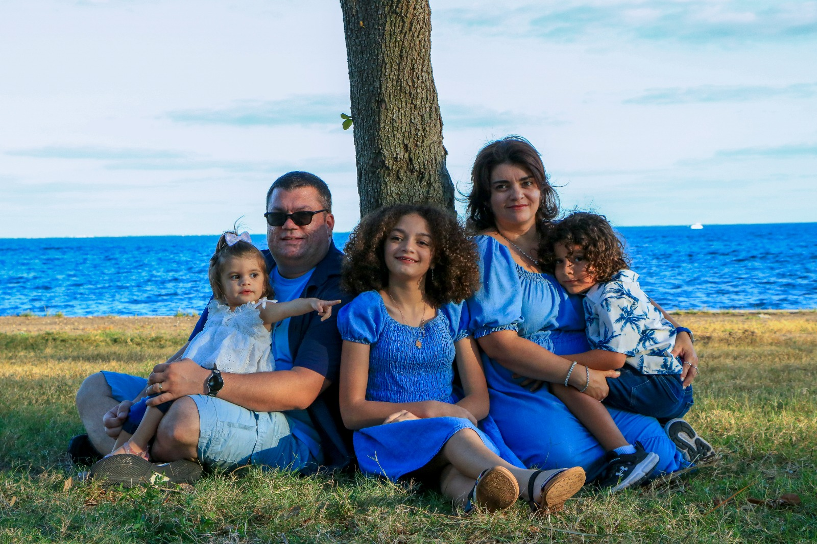 Anali com sua família